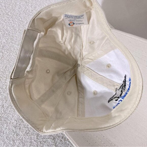 5/$25 Telegraph Cove British Columbia Beige Embroidered Adjustable Fit Ball Cap - Picture 10 of 12